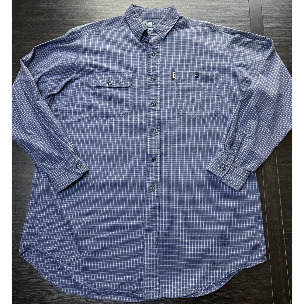 Polo Ralph Lauren Men’s Size L Charleston Gingham Check Button Up Shirt, Preppy - Picture 1 of 11